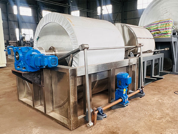 Filtro di vuoto rotativo continuo