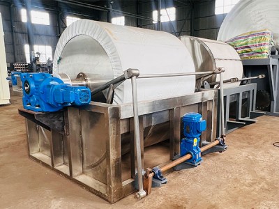 Filtro di vuoto rotativo continuo