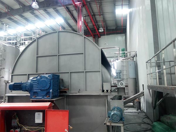 Precoat scarico filtro per tamburo a vuoto rotativo